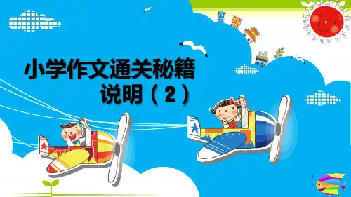 小学作文-说明2-指导课件