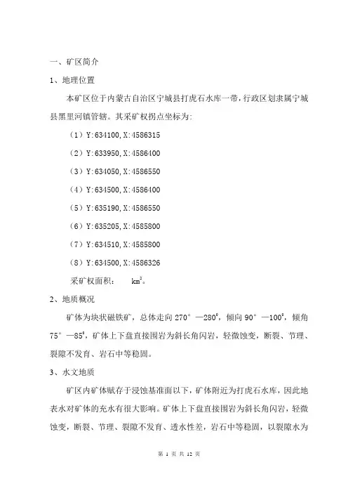 竖井设计说明10.07.31