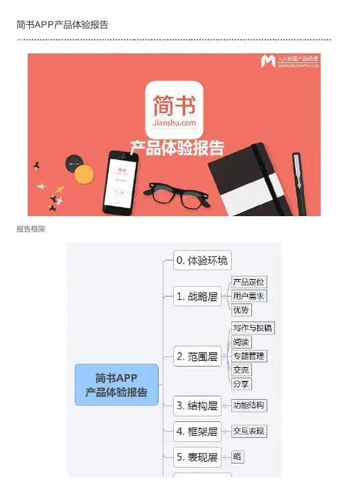 简书APP产品体验报告