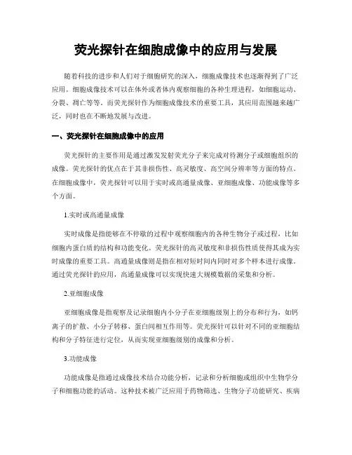 荧光探针在细胞成像中的应用与发展