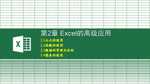 Excel在会计与财务中的应用课件第2章