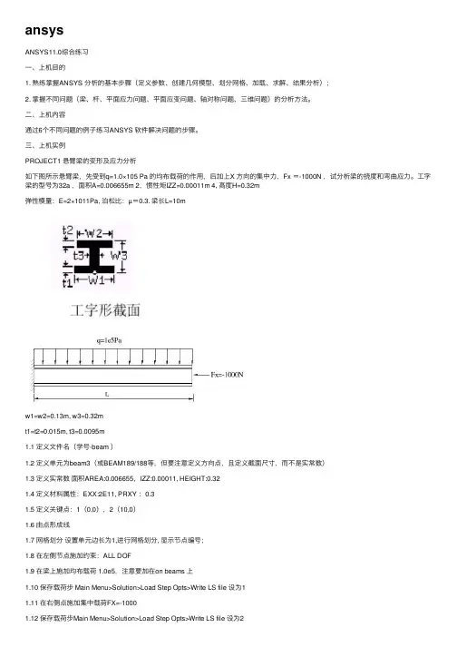 ansys——精选推荐