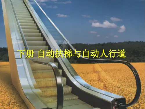 第一章--自动扶梯与自动人行道的构造