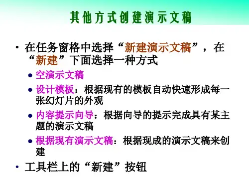 PowerPoint的基本操作