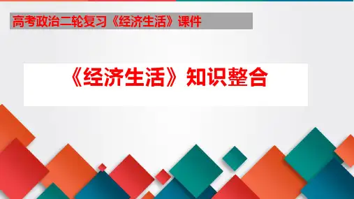 《经济生活》模块知识整合-高考政治二轮专题复习课件(人教版)