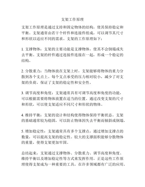 支架工作原理