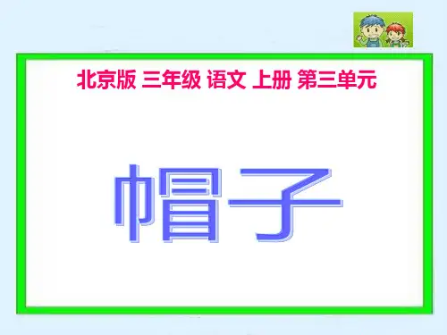 《帽子》ppt课件(2篇)
