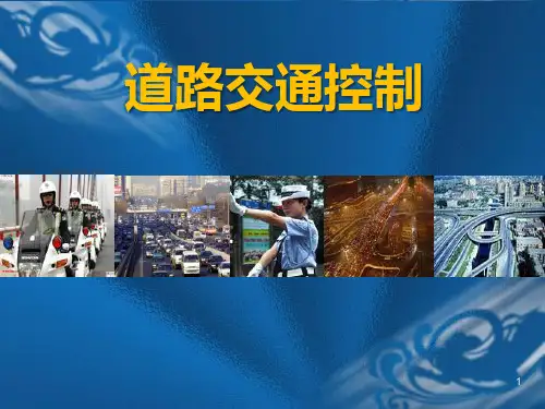 道路交通控制PPT课件