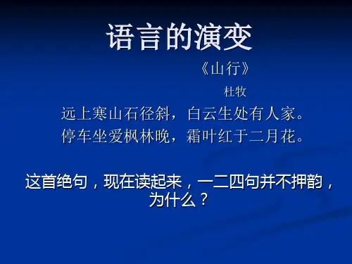 语言流变