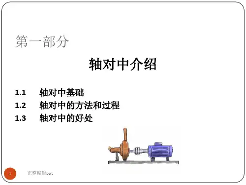 发电机对中PPT课件