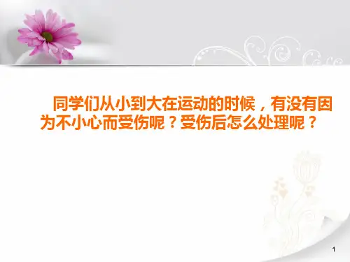 外伤的现场急救基本技术(止血)精品PPT课件