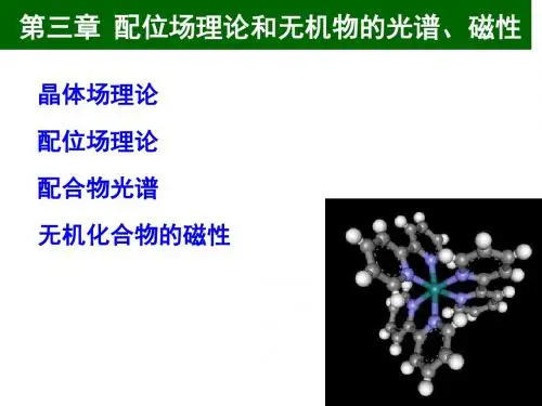 配合物光谱
