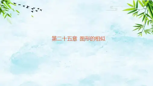 04-25.3 相似三角形九年级上册数学冀教版