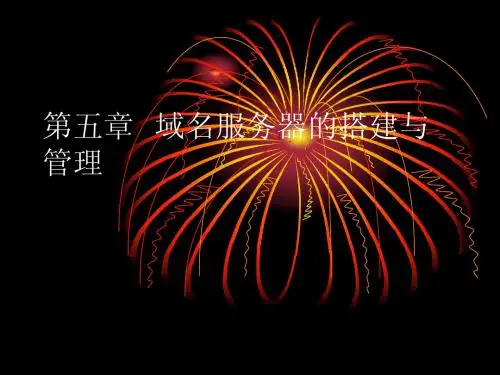 第十讲 DNS服务器的配置与管理