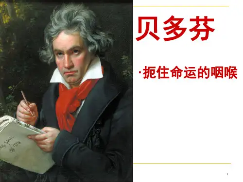 贝多芬扼住命运的咽喉ppt课件