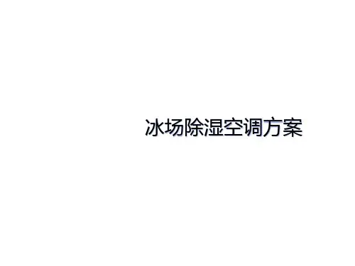 室内冰场除湿方案