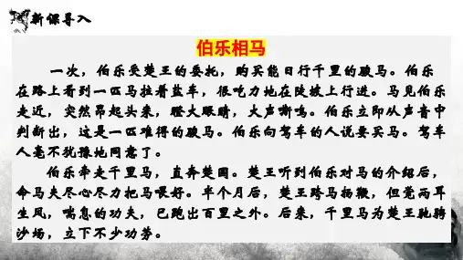 《马说》ppt课件