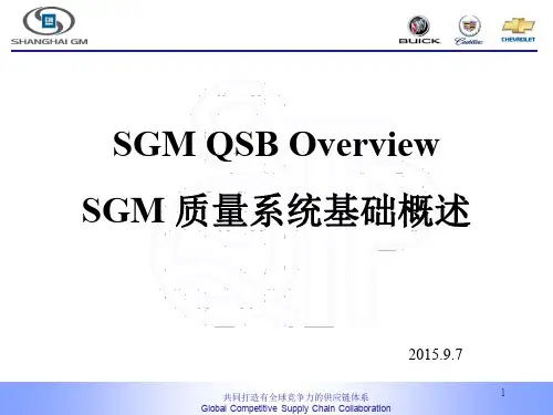 SGM QSB 概述(1509)