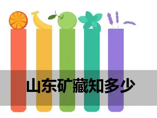 五上环境1、2课山东矿藏知多少广袤大地物产丰