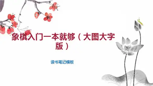 象棋入门一本就够(大图大字版)