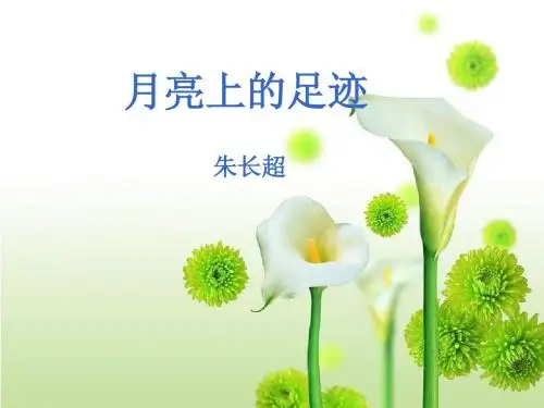 月亮上的足迹!!!