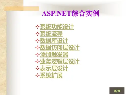 ASPNET综合实例