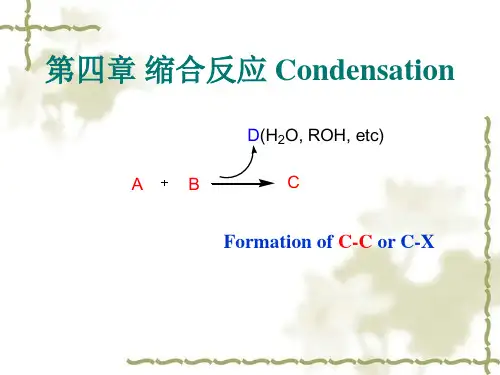 第四章 缩合反应2