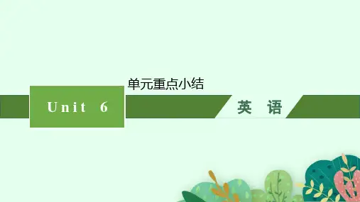 北师大版高中英语同步测控选择性必修第二册精品课件 UNIt 6 The Media 单元重点小结