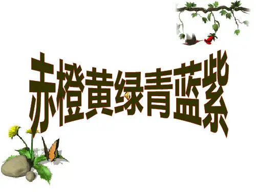 六年级下册作文指导：赤橙黄绿青蓝紫 全国通用 实用PPT