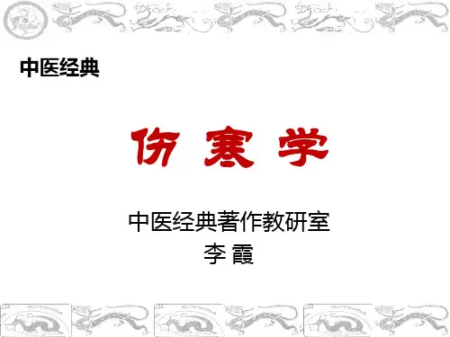 阳明腑实证下法辨证PPT课件