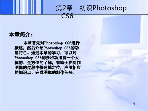 Photoshop-CS6的基础操作PPT课件
