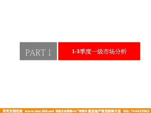 2011年前三季度苏州房地产市场研究报告