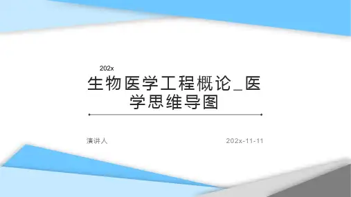 生物医学工程概论医学PPT模板【22页】