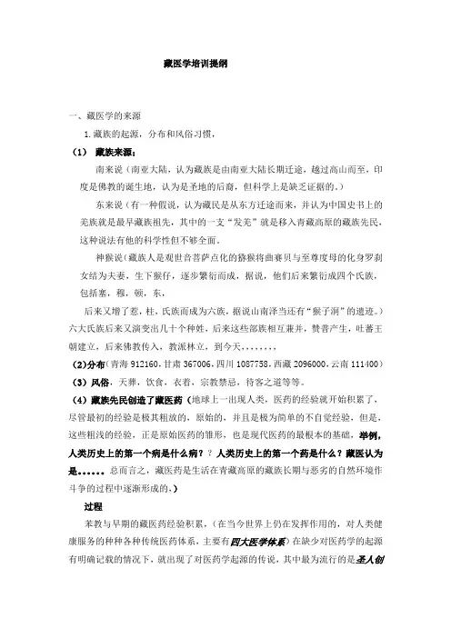 藏医学