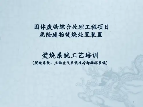 危废焚烧烟气处理ppt课件