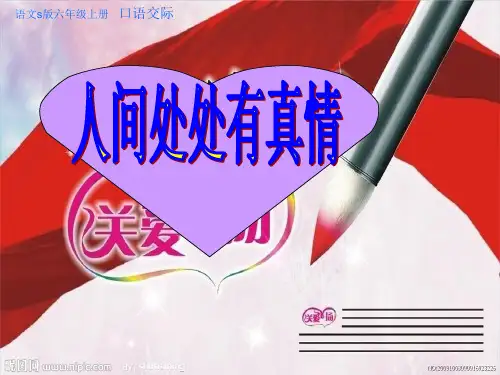《人间处处有真情_》课件