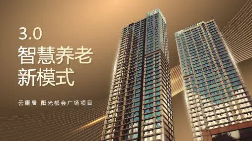 智慧养老新模式PPT