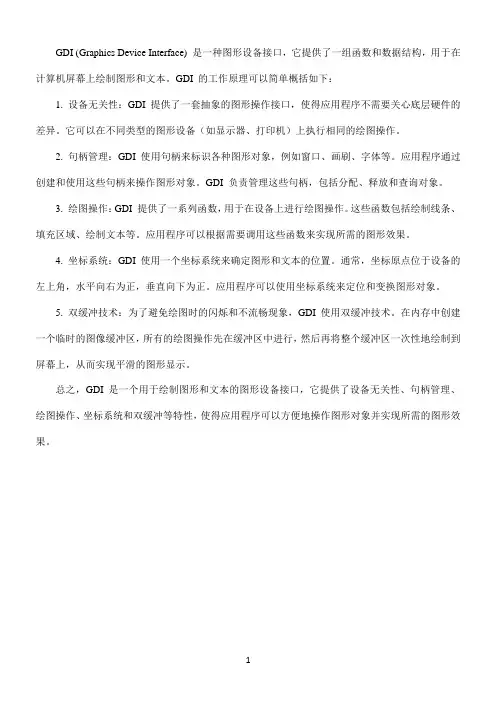 gdi+原理
