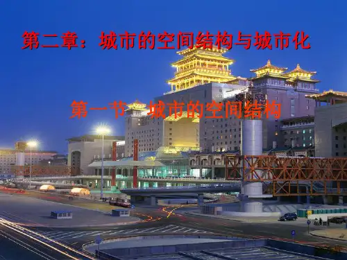 2.1城市的空间结构 (共49张PPT)