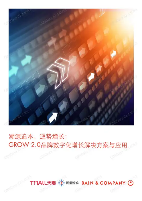 阿里妈妈#溯源追本，逆势增长：GROW 2.0品牌数字化增长解决方案与应用