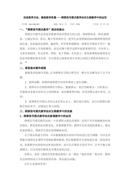 刚要信号图法