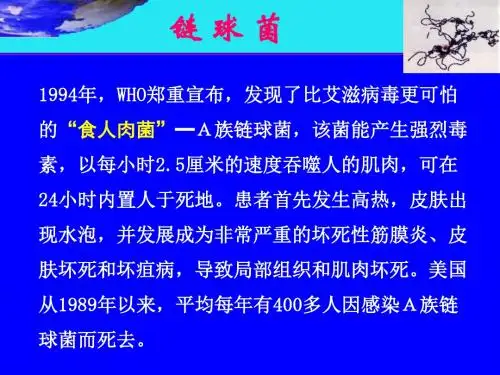链球菌PPT课件