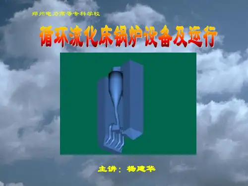 最新2019-循环流化床锅炉设备及运行-PPT课件