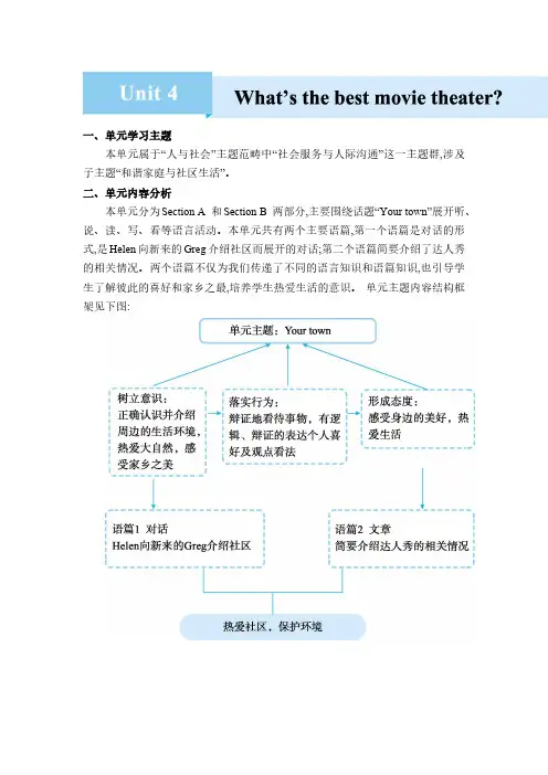 英语 人教版 八年级上册(电子教案) Unit 4