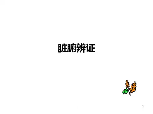 脏腑辨证护理PPT课件