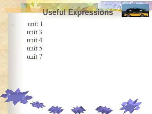 useful expressions