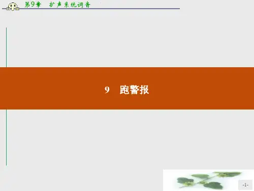 高一语文(语文)必修2课件:3.9 跑警报