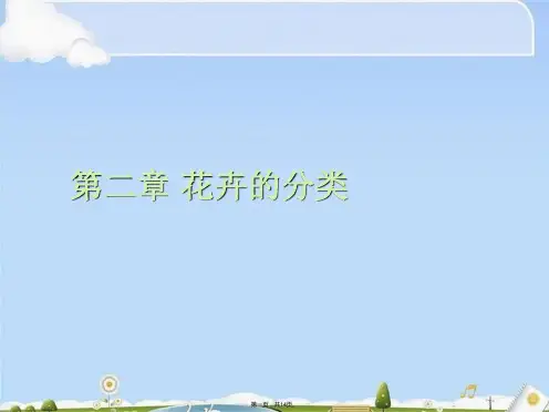 第二章 花卉的分类(共14张PPT)