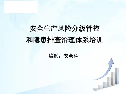 安全生产风险分级管控和隐患排查治理体系培训教材PPT(共 44张)