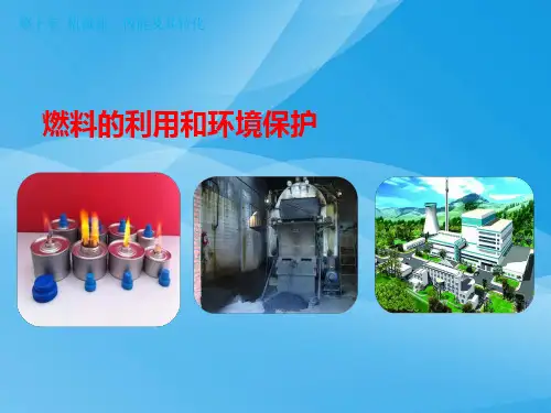 燃料的利用和环境保护 ppt2 北师大版优质课件优质课件